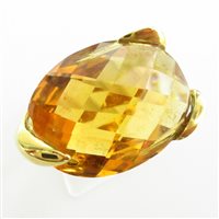 Anneau Damiata Gioielli Femme in Or jaune Quarzo idrotermale 2138/102-D199 - 2138/102-D199